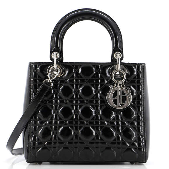 Christian Dior Lady Bag Cannage Quilt #185036C21B - Picture 1 of 9